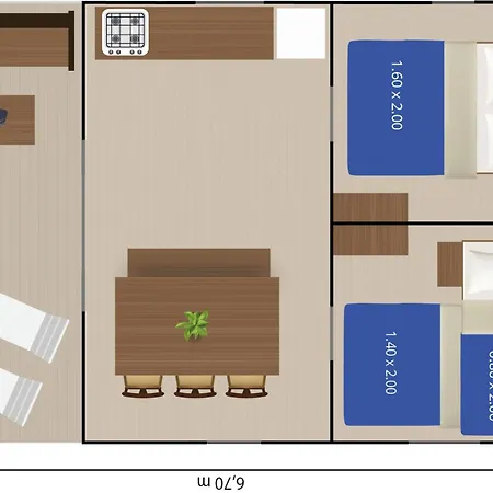 Easyatent Safari Tent Polari ホリデーパーク ロヴィニ